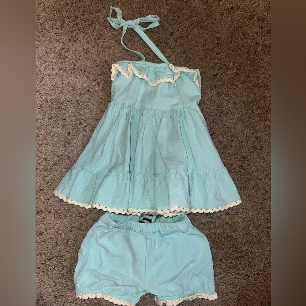 Little Prim 2 piece halter set